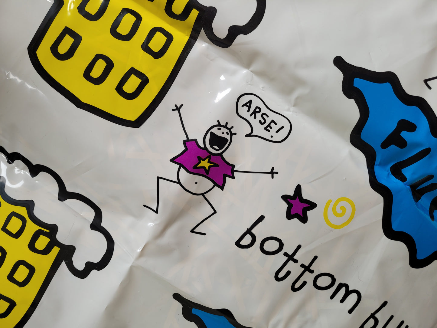 Purple Ronnie Groovy Game of Twister 2001