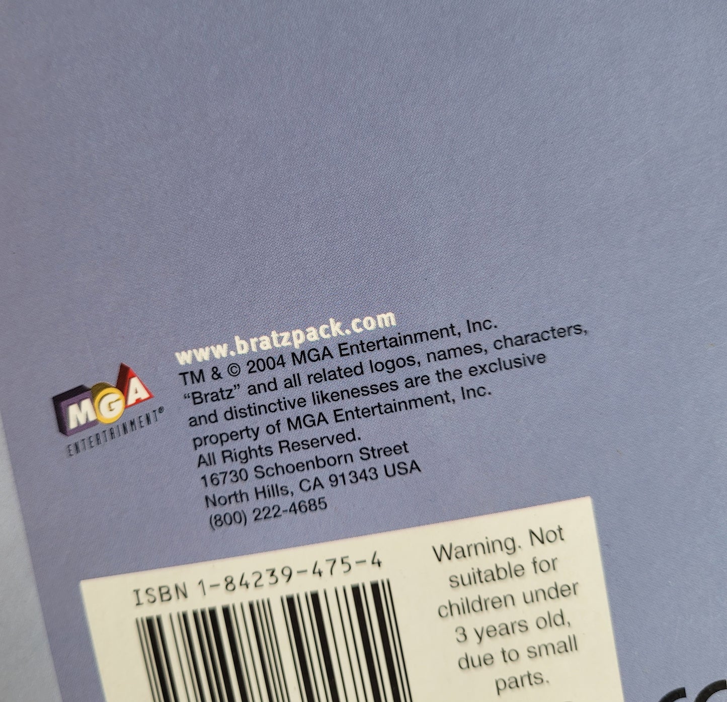 Bratz Krazy-Kool Sticker Blitz Book Fashion Passion 2004