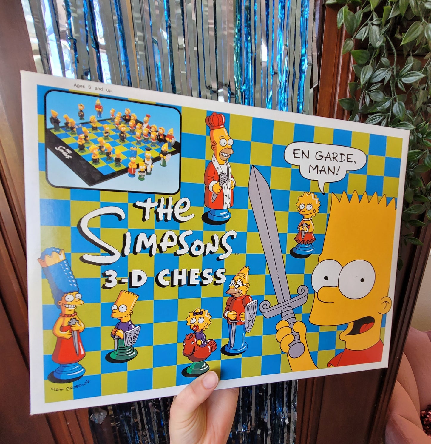 The Simpsons Chess Set 1997