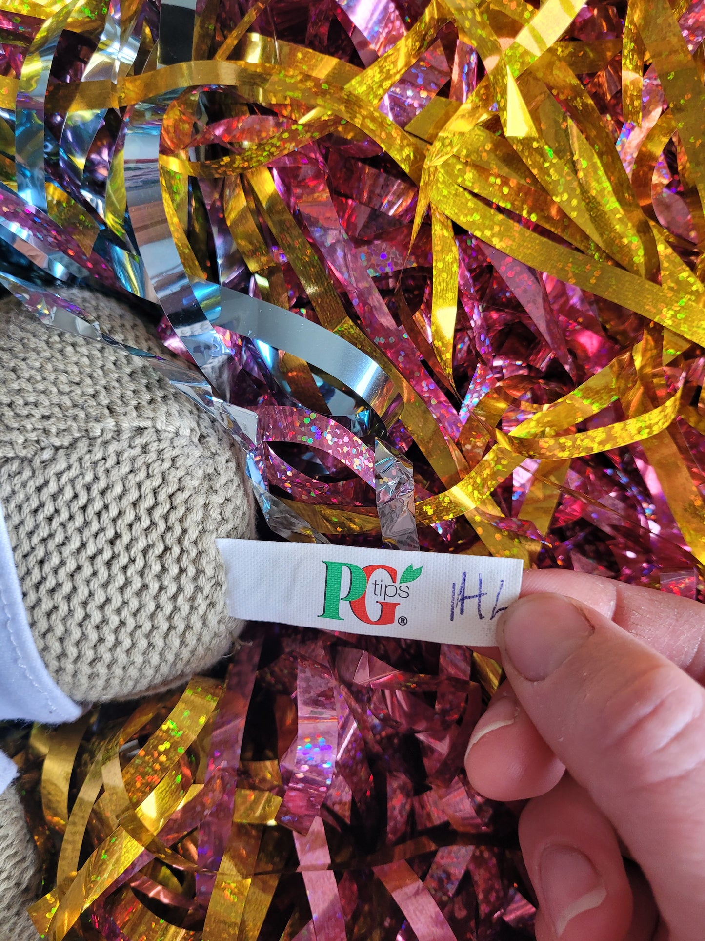 PG Tips Knitted Monkey Chimp Toy 2008