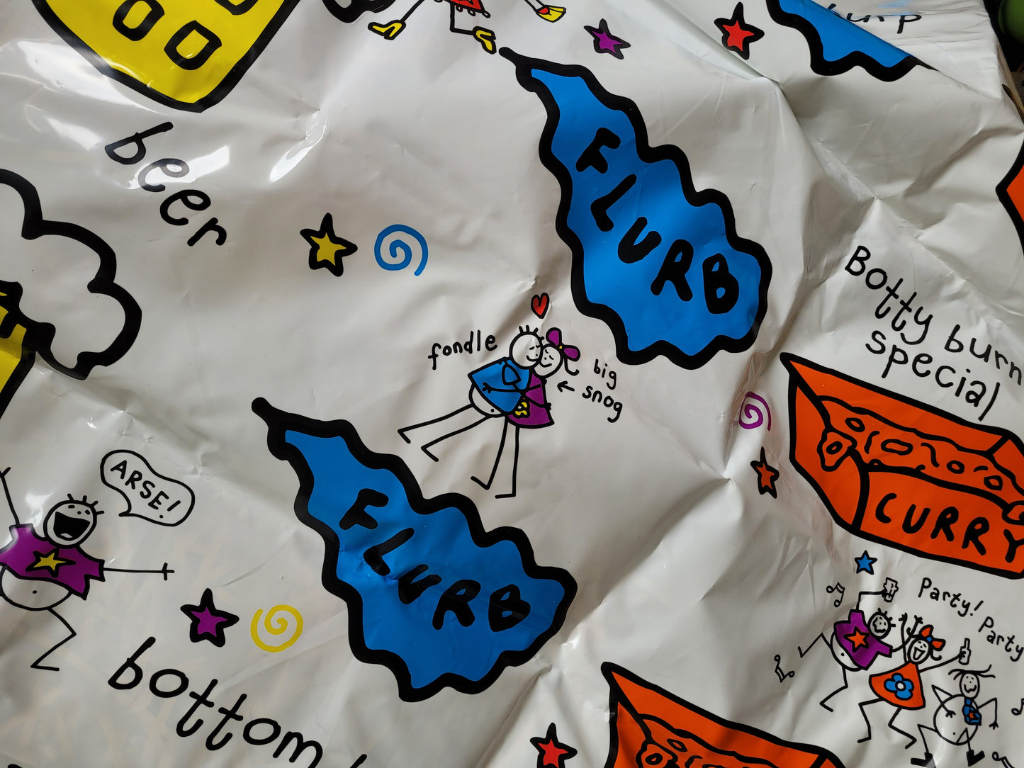 Purple Ronnie Groovy Game of Twister 2001