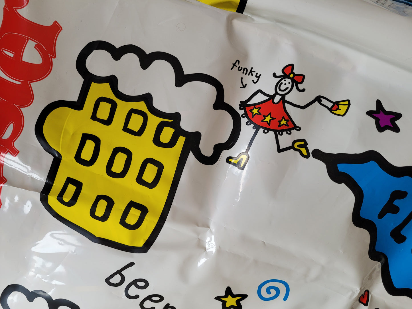 Purple Ronnie Groovy Game of Twister 2001